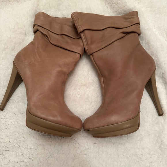 Jessica Simpson Leather Boots size 7 1/2 - Picture 7 of 9